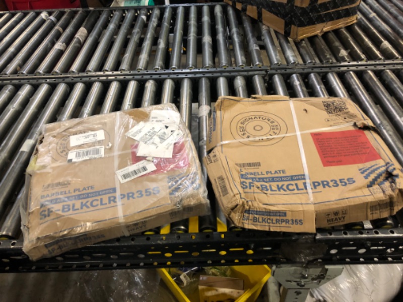 Photo 1 of 25IB Fitvids Olympic Bumper Plates Set, 2" Weight Plates for Strength Training & Weightlifting, Paris or Set or Set with Barbell, Multiple Options 25IB