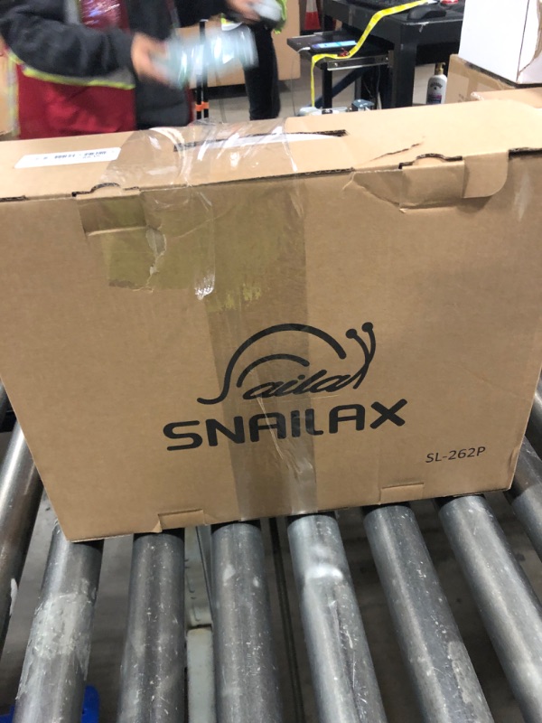 Photo 1 of Snailax Vibration Back Massager with Heat, Massage Seat Cushion with 6 Vibrating Motors and 2 Heat Levels, Massage Chair Pad for Home Office use, Gifts for Him Her