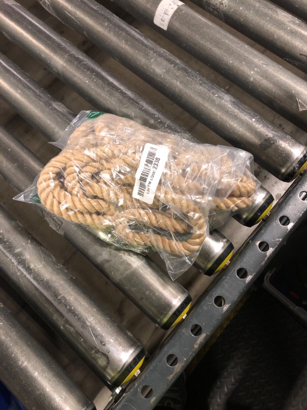 Photo 1 of BTINESFUL Heavy Duty Cotton Dog Leash 10 ft, Strong Rope Leash Soft Handle Dog Traction for Large Medium Dogs Hiking, Camping, Exploring, Walking(1/2" x 10ft, Brown)