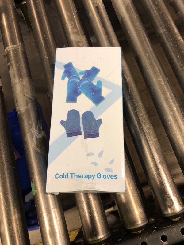 Photo 1 of Hot & Cold Hand Therapy Gloves | Ice & Heat Therapy Pain Relieving Mittens | Microwavable & Freezable, Arthritis & Carpal Tunnel Relief (Purple)