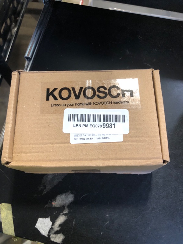 Photo 1 of KOVOSCH 10 Pack Closet Door Finger Pull Black - 2-1/8” Round Sliding Finger Door Pull, Easy Snap-in Installation