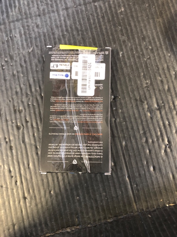 Photo 1 of ImpactStrong Magnetic Guard Designed for iPhone 15 Pro Max Case [Camera Protection] [Military Grade Drop Tested] [Compatible with MagSafe] Slim Translucent Matte Phone Case (6.7") - Navy Blue
