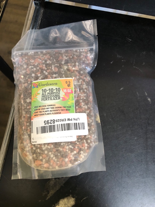 Photo 1 of ?????????? 10-10-10 Plant Fertilizer Slow Release | 10 10 10 All Purpose Fertilizer for Fruit Trees, Evergreens, Vegetables, Arborvitae, Fig Trees, Shrubs, Pines, Oaks, Flowers [16 OZ]