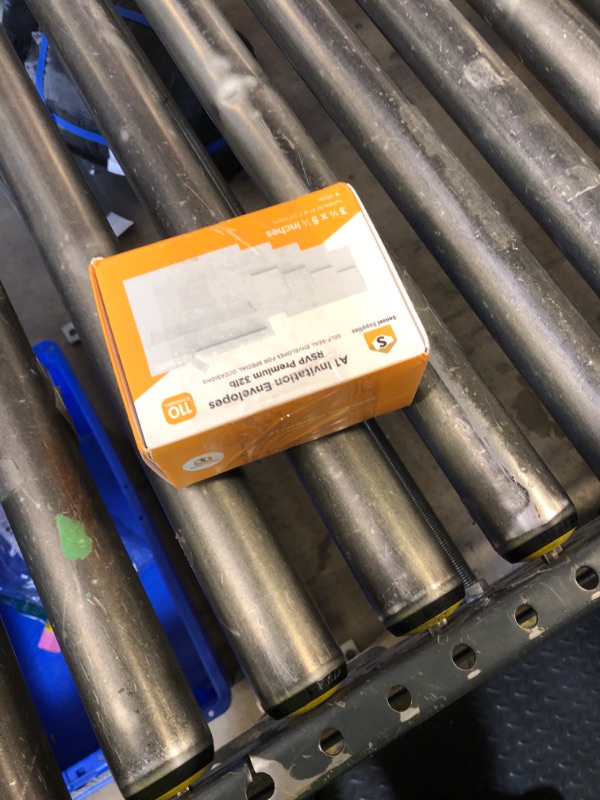 Photo 1 of 110 3.5x5 White RSVP Small Envelopes - A1 - For Weddings Response Cards, Baby Showers, Thank You Notes, Photos and any 3” x 5” inserts (3 5/8 x 5 1/8 inches) - W/Peel, Press & Self Seal - Square Flap