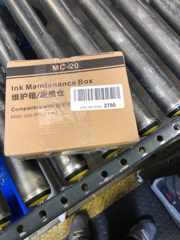 Photo 1 of Aomya MC-20 Maintenance Cartridge MC20 Ink Maintenance Tank Compatible for Canon imagePROGRAF PRO-1000 Inkjet Printer, 1 Pack