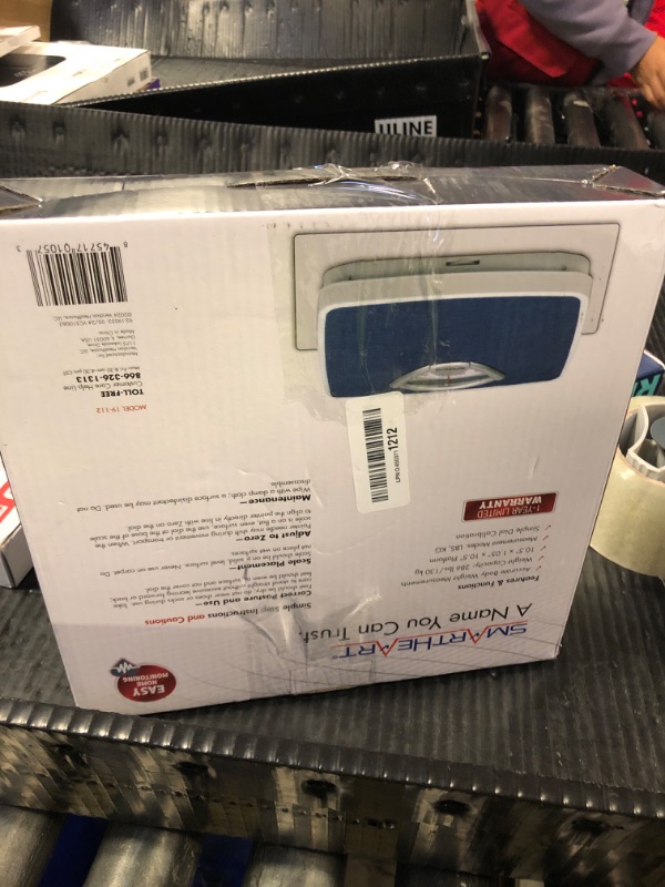 Photo 1 of SmartHeart Analog Body Weight Scale | Mechanical Scale | 286 lbs / 130 kg Capacity | Non-Skid Platform | Easy Dial Calibration | No Batteries Needed