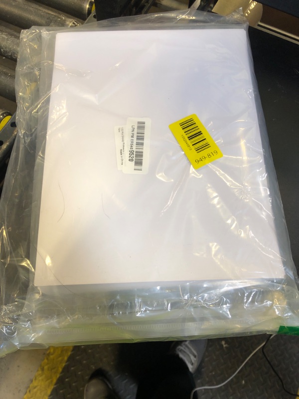 Photo 1 of 100 PCS Sticker Paper for Inkjet Printer, Printable Vinyl Sticker Paper Dries Quickly Vivid Colors, 8.5"x11" Tear Resistant Printable Vinyl, Glossy White, Inkjet & Laser Printer