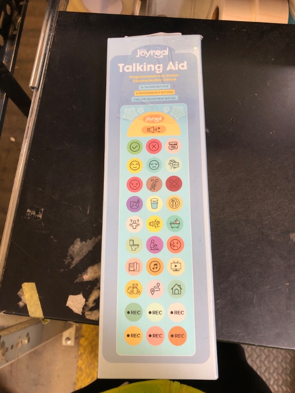 Photo 1 of Joyreal AAC Device for Autism, Non Verbal Communication Tools for Speech Therapy & Stroke Rehab. Autism Talking Aids with 6 Programmable Buttons & Adjustable Volume, Autism Toys for Kids and Adults