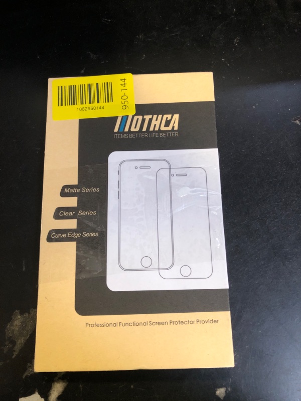 Photo 1 of Mothca Matte Glass Screen Protector for iPhone Air (6.5 inch) Anti-Glare & Anti-Fingerprint Tempered Glass Film, [Easy Installation Frame] Case Friendly, Smooth as Silk