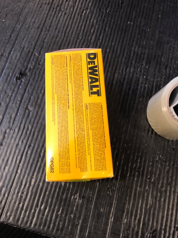 Photo 1 of DEWALT DPG82-11 Concealer Clear Anti-Fog Dual Mold Safety Goggle, Clear Lens, 1 Pair