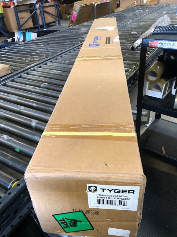 Photo 1 of Tyger Auto LanderX Running Board Compatible with 2015-2025 Ford F-150; 2022-2025 F-150 Lightning; 2017-2026 F-250 F-350 Super Duty | Supercrew Cab | TG-LX3F82368 | Drop Step Side Step Rail Nerf Bars