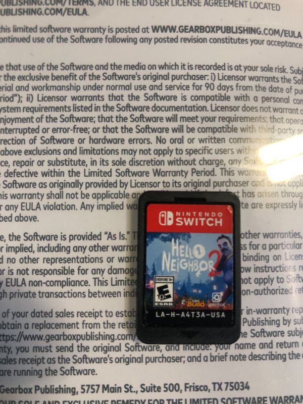 Photo 1 of Hello Neighbor 2 NSW
