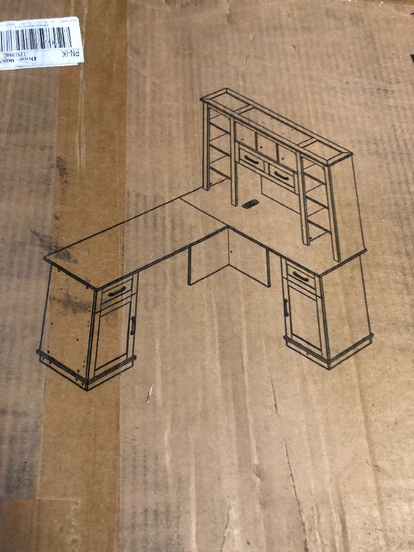 Photo 1 of L SHAPED DESK