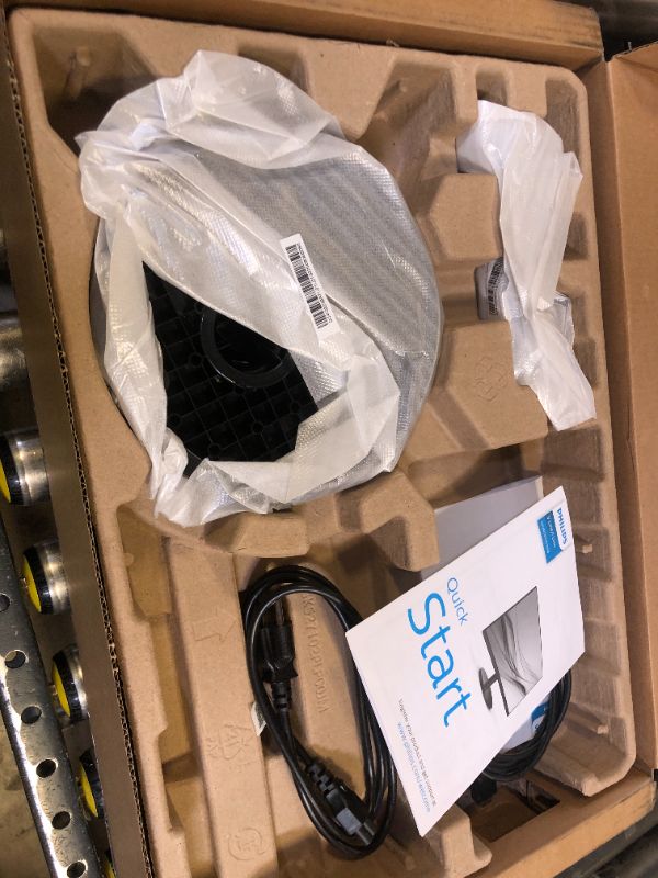 Photo 1 of Philips New 24 inch Frameless Full HD (1920 x 1080) 100Hz Monitor, VESA, HDMI x1, VGA Port x1, Eye Care, 4 Year Advance Replacement Warranty, 241V8LB, Black