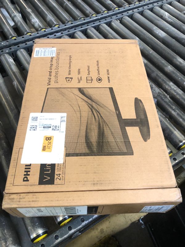 Photo 1 of Philips New 24 inch Frameless Full HD (1920 x 1080) 100Hz Monitor, VESA, HDMI x1, VGA Port x1, Eye Care, 4 Year Advance Replacement Warranty, 241V8LB, Black