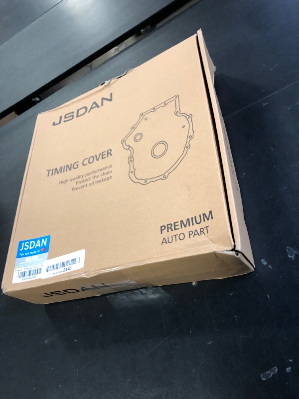 Photo 1 of JSDAN 06H109210AG 06H109210Q Engine Timing Chain Cover&Crankshaft Oil Seal For Audi A3 A4 A5 A6 Q5 TT VW Beetle CC Eos Golf GTI Jetta Passat Tiguan Sharan Scoricco EA888 2.0L Timing Cover 06K 109 211E