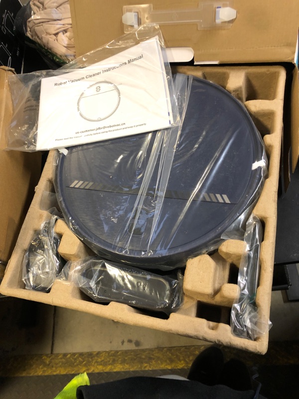 Photo 1 of XIEBro Life Robot Vacuum and Mop Combo, Robotic Vacuum Cleaner 2 in 1 with WiFi/App/Voice, Schedule, Water Tank and Dustbin, Self-Charging, Slim, Ideal for Hard Floor, Pet Hair, Carpet