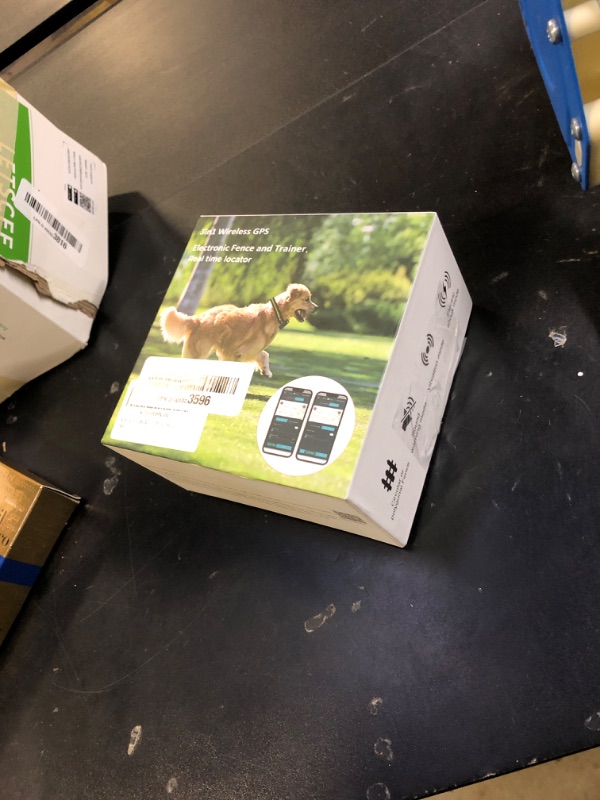 Photo 1 of GPS Wireless Dog Fence & Training Collar – No Subscription, App Geo-Fence 3280ft, 60-164ft Bluetooth Training, 3 Correction Modes, Auto Sleep/ Wake, Long Battery Life, 3-Dog Support