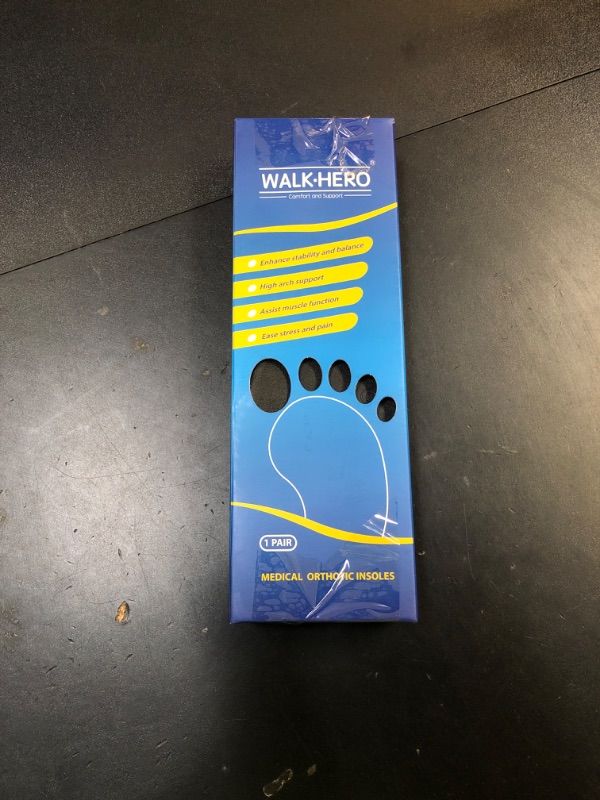 Photo 1 of Plantar Fasciitis Insoles for Men Women - Orthotics Inserts, Shoe Insoles Arch Support Flat Feet Inserts Work Boot Insoles for Standing All Day (Mens 7-7 1/2 | Womens 9-9 1/2)