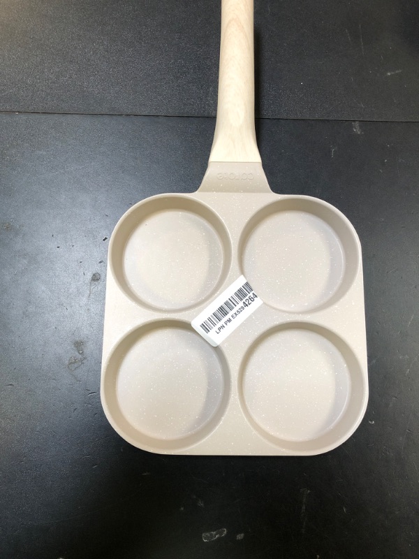 Photo 1 of CAROTE Egg Pan Omelette Pan, 4-Cup Nonstick Granite Omelette Skillet - Pancake Pan and Healthy Egg Cooker Suitable for Gas Stove & Induction Cookware