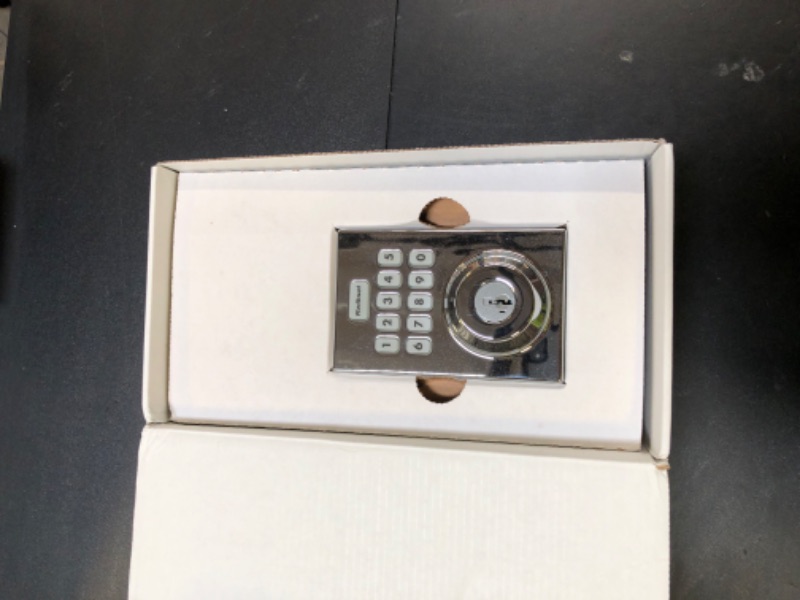 Photo 1 of Kwikset HomeConnect 620 Z-Wave Long Range Enabled Keypad Smart Lock Convenient Keyless Entry, Customizable User Codes, Ring Alarm Compatible, Hub Required, Sold Separately Polished Chrome Contemporary