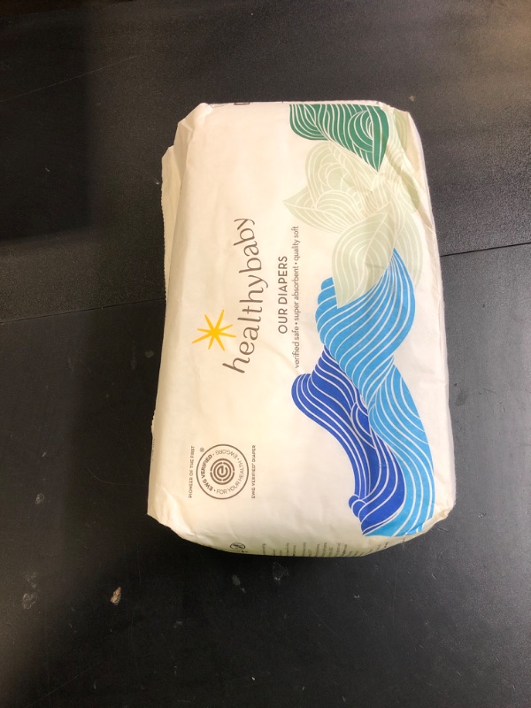 Photo 1 of Our Diapers | EWG Verified Safe & Plant-Based Diapers | Leak Protection | Soft Organic Cotton Shell | Chlorine-Free Diaper for Sensitive Skin | Size 1 (7-14 lbs) 42 Count