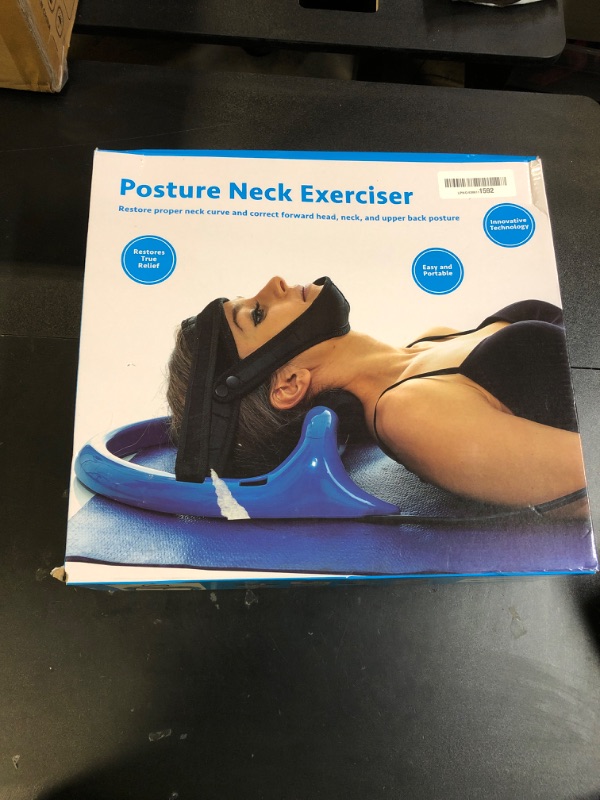 Photo 1 of ECOGUN Posture Neck Exercising Cervical Spine Hydrator Pump, Relief for Stiffness, Relieves Neck Pain, Curve Restorer Orange
