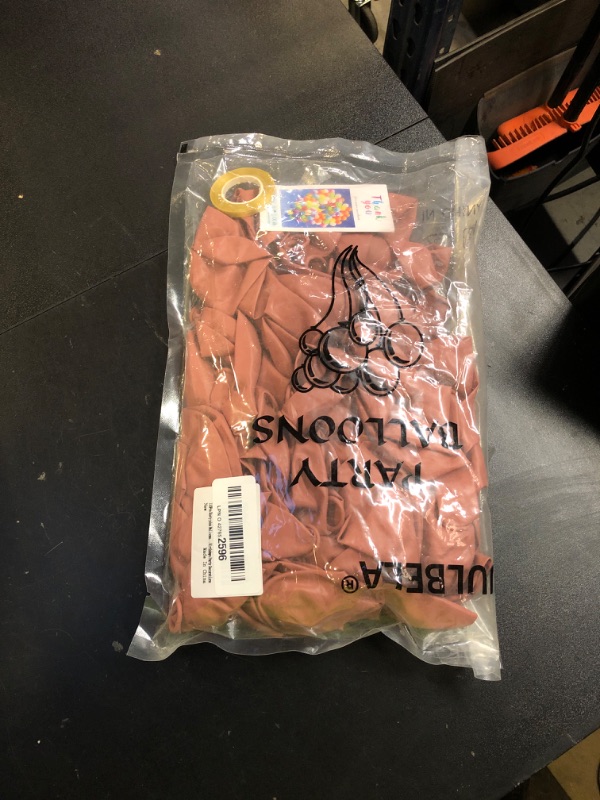 Photo 1 of 110pcs Dusty Pink Balloon 12 Inch, Brush Pink Latex Balloons for Birthday Party Baby Shower Wedding(with 2 Ribbons).