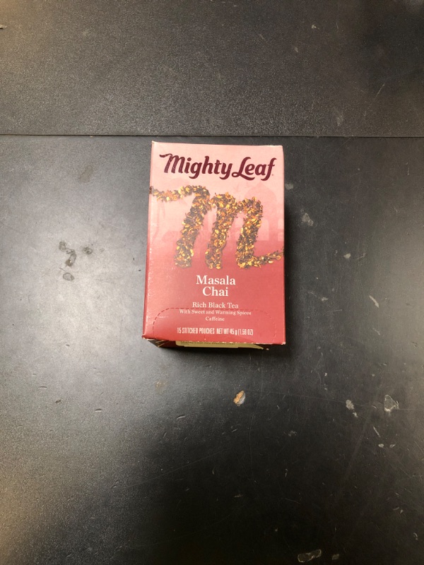 Photo 1 of Mighty Leaf Tea Masala Chai