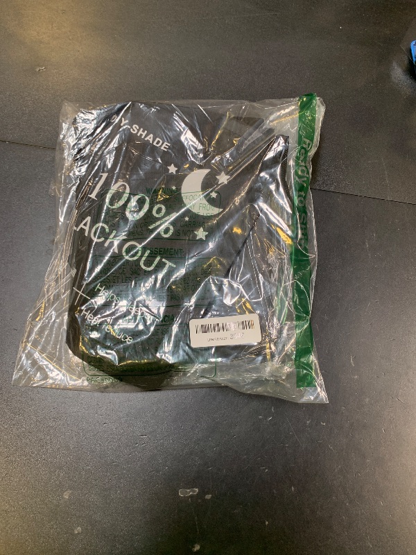 Photo 1 of 100% Blackout Blind Magnetic Window Cover 118 x 57Inch,No Drill,Cut Any Size/Shape,Portable Black Out Shades Curtains for Nursery Bedroom,Rv,Media Room with Magnetic Closure