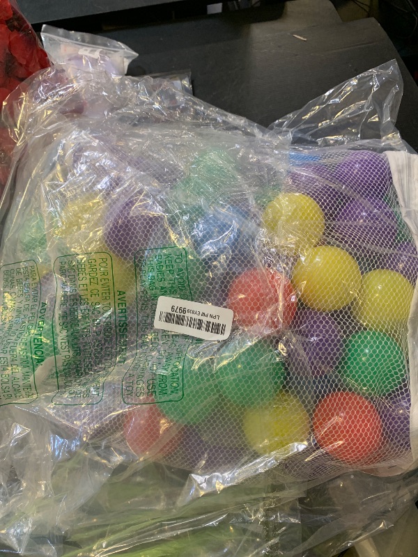 Photo 1 of GOGOSO Ball Pit Balls for Toddler, Baby Plastic Playballs Kids Soft Pastel Pelotas Non-Toxic BPA-Free,Mix Color,100 Balls