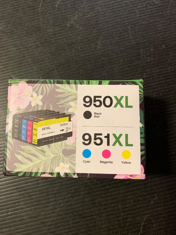 Photo 1 of DAM aila 950XL 951XL Combo Compatible for HP 950 XL 951 XL Ink Cartridge Replacement for HP OfficeJet Pro 8600 8610 8620 8100 8630 8660 8640 8615 76DW 251DW (1 Black, 1 Cyan, 1 Magenta, 1 Yellow)