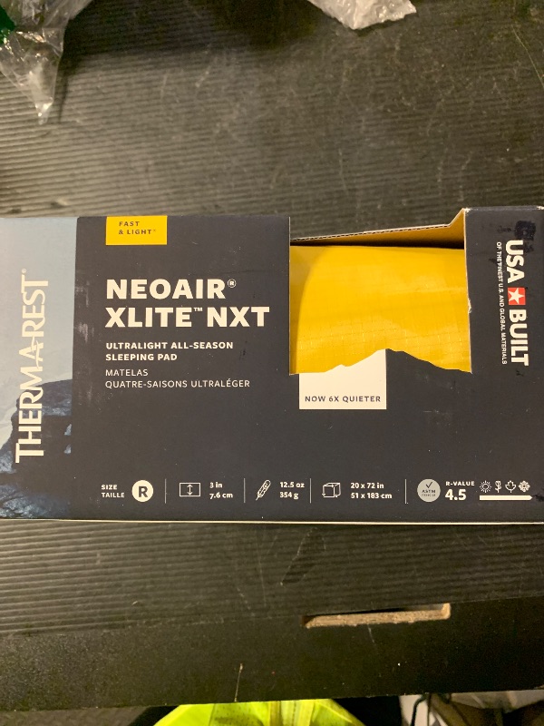 Photo 1 of Therm-a-Rest NeoAir Xlite NXT Ultralight Camping and Backpacking Sleeping Pad, Solar Flare, Regular