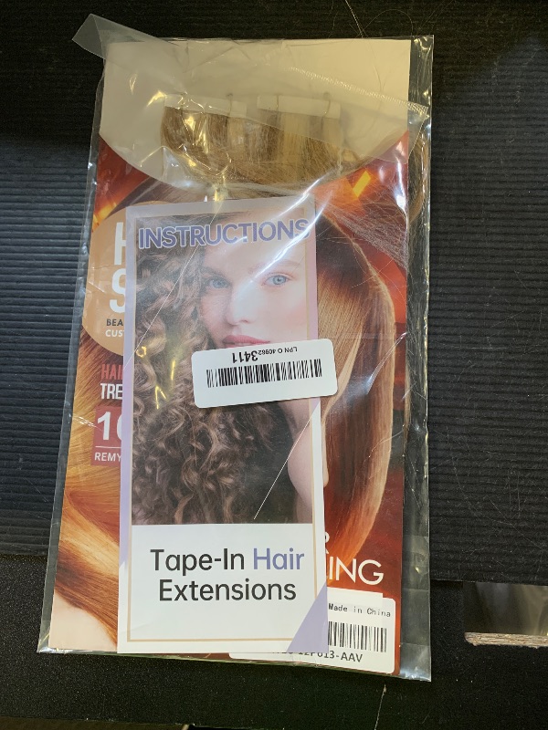 Photo 1 of Benehair Remy Tape in Hair Extensions Human Hair Golden Brown&Bleach Blonde Seamless Skin Weft Tape in Real Human Hair Extensions Straight Hair 18 Inch 30g #12P613 20 pcs
