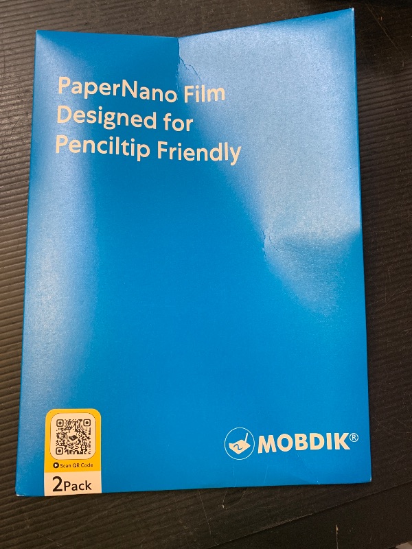 Photo 1 of MOBDIK 2 Pack Paperfeel Screen Protector Compatible with iPad Pro 11 (2022&2021&2020&2018)/ iPad Air 5th & Air 4th Generation(10.9 Inch), Crafted for Natural Writing, Anti Glare, Easy Installation