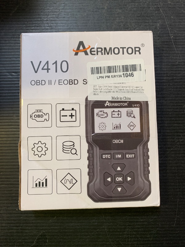 Photo 1 of Lqito V410 Car OBD2 Scanner Code Reader Engine Fault Code Reader Scanner CAN Diagnostic Scan Tool Read and Clear Error Codes,for OBD II Protocol Cars Since 1996