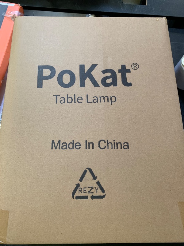 Photo 1 of PoKat Touch Bedside Table Lamps with USB Ports for Bedroom, 25'' Dimmable Nightstand Touch Lamps for Living Room, Modern Ceramic Lamps for Night Stands Bedroom, Office, Nursery, White and Beige