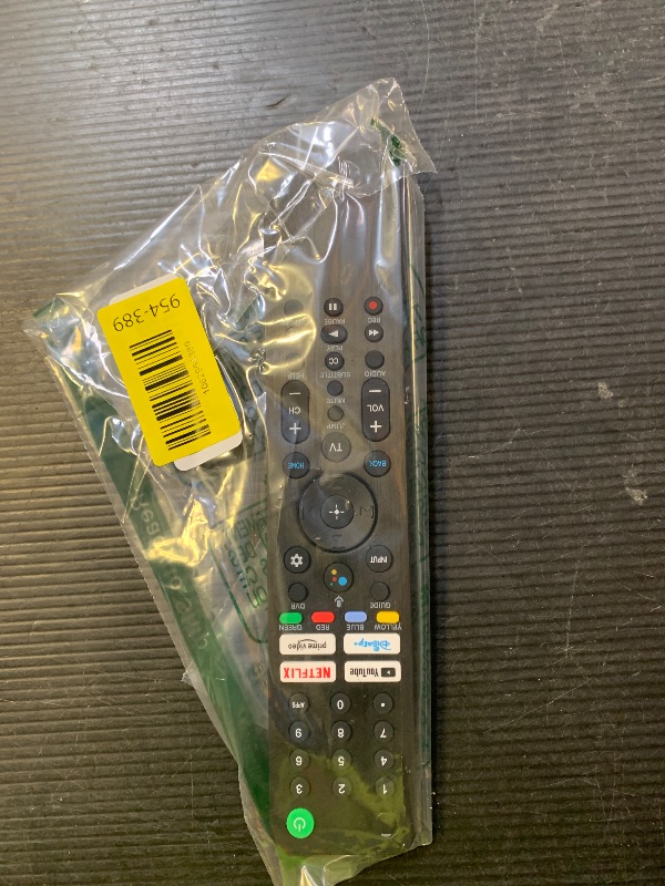 Photo 1 of Voice Remote Replacement for Sony Smart TV Control:Comptible for 2019-2025 Sony Bravia OLED LED 4K 8K UHD,for Android Google TV with Shortcuts YouTube and Dinsey+ etc.
