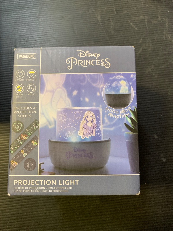 Photo 1 of Disney Projector Night Light - Disney Princess Scenes, Ariel Rapunzel Cinderella & Mulan Night Light and Decoration for Girls Bedroom Walls and Ceiling
