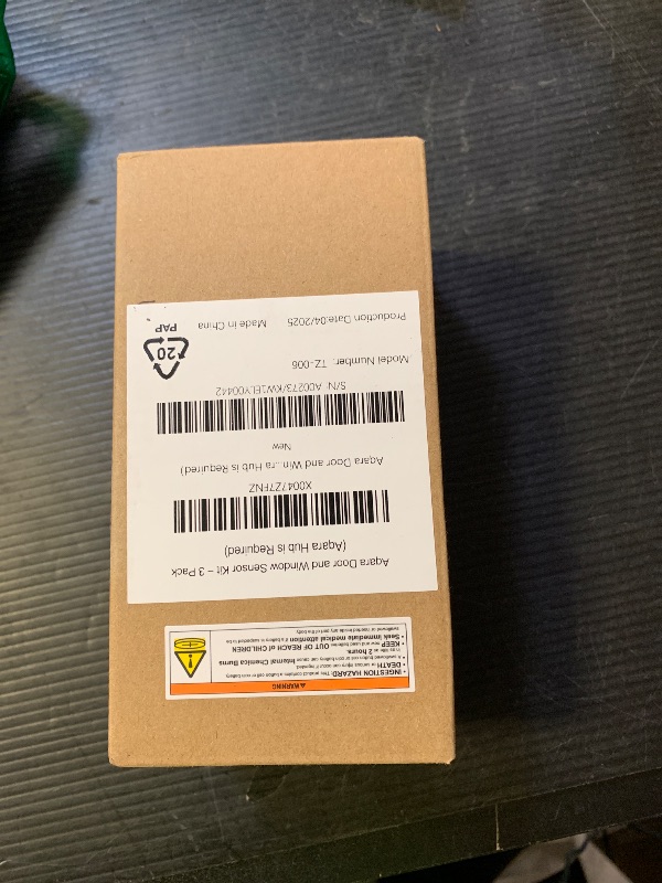Photo 1 of Aqara Zigbee Door and Window Sensor 3 Pack, Wireless Mini Contact Sensor, Home Automation, Requires Aqara Hub, Zigbee Connection, Kid Safety, Compatible with Apple HomeKit, Alexa, Works with IFTTT