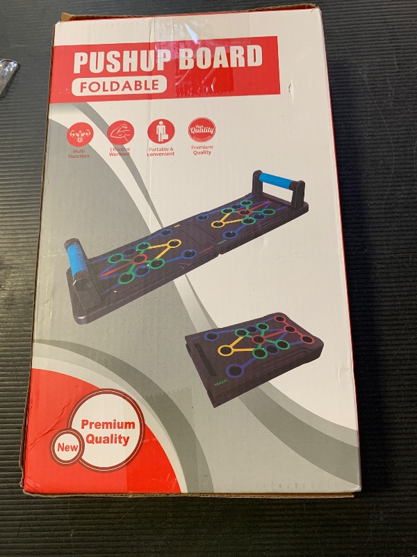Photo 1 of Berleng Push Up Board - 36-in-1 Foldable Pushup Fitness Stand for Portable Strength Training. Rugged, Stable Equipment for Home Gym Workout for Men & Women