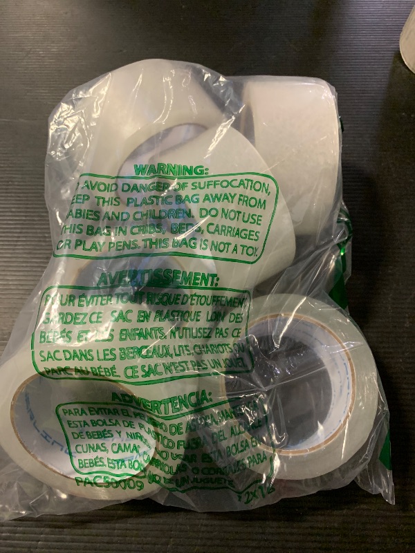 Photo 1 of JARLINK Clear Packing Tape (6 Rolls), Heavy Duty Packaging Tape for Shipping Packaging Moving Sealing, 2.7mil Thick, 1.88 inches Wide, 60 Yards Per Roll, 360 Total Yards