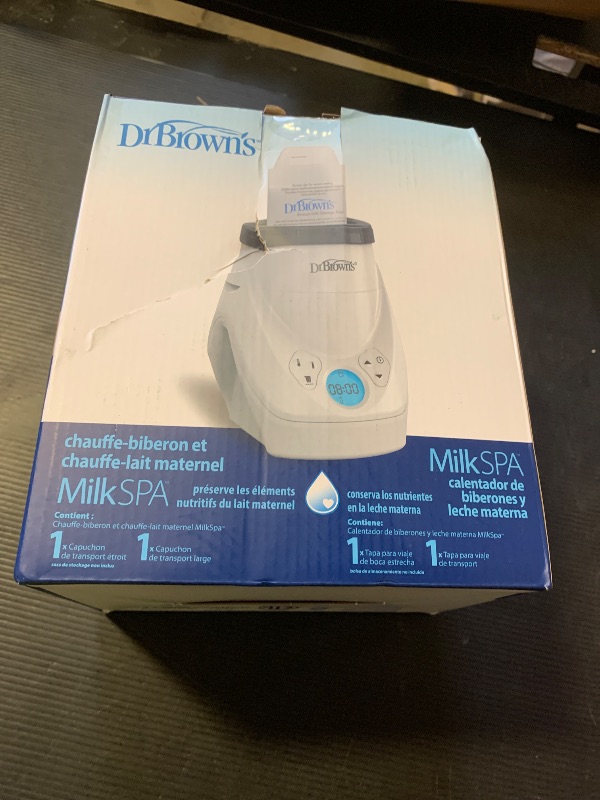 Photo 1 of Dr. Brown's Natural Flow MilkSPA Breastmilk and Bottle Warmer with Even and Consistent Warming