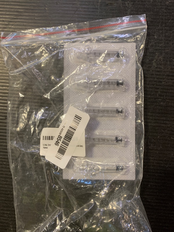 Photo 1 of 0.3ML Empty Ampoule Containers - Plastic Dropper Bottles (10pcs 0.3ml)