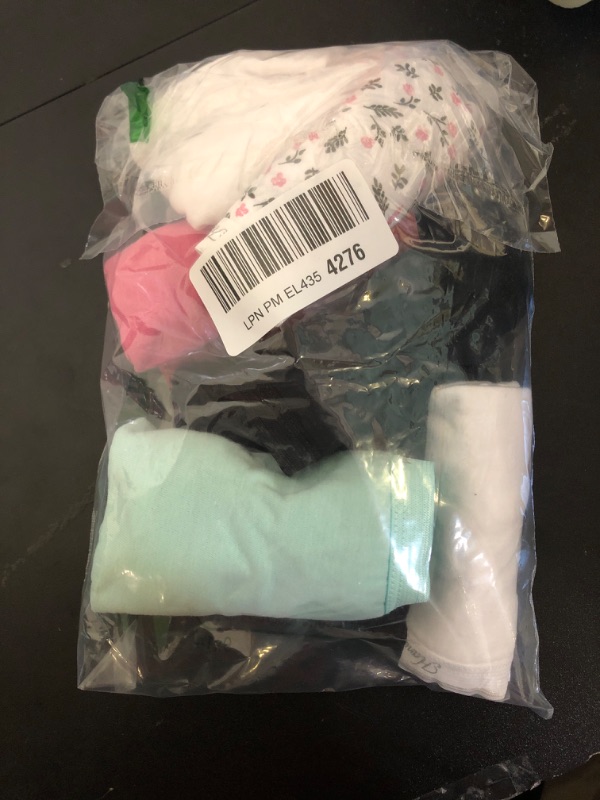 Photo 1 of Hanes Womens Cotton Value Pack, 10-pack, Assorted (Colors May Vary) Briefs-underwear, Solid/Print Mix, 8 US