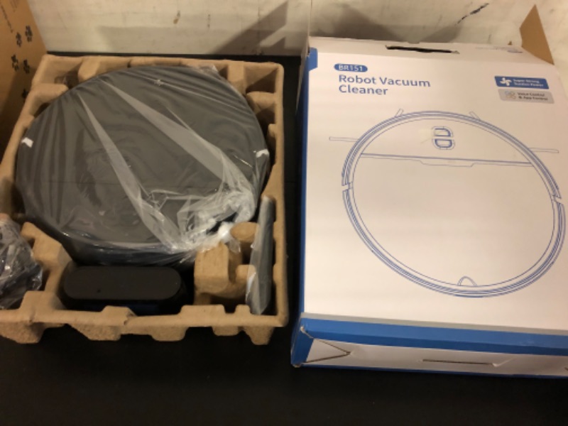 Photo 1 of Robot Vacuum and Mop Combo, 2 in 1 Robotic Vacuums Cleaner with WiFi/App, Robot Vacuum with Water Tank, Strong Suction, Schedule, Self-Charging, Quiet, for Hard Floor, Pet Hair, Low Pile Carpet
