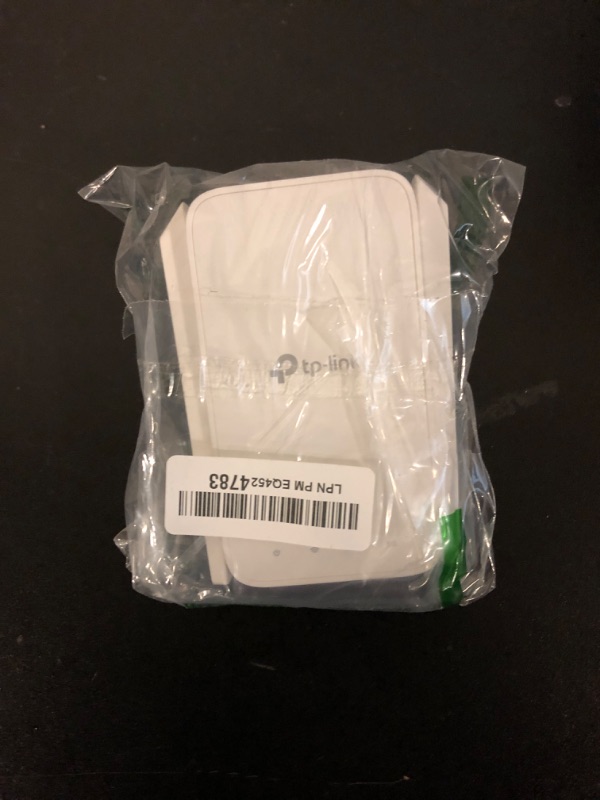 Photo 1 of TP-Link AC1200 WiFi Extender, 2025 Wirecutter Best WiFi Extender, 1.2Gbps Home Signal Booster, Dual Band 5GHz/2.4GHz, Up to 1600 Sq.ft and 32 Devices, EasyMesh Compatible, One Ethernet Port (RE315)
