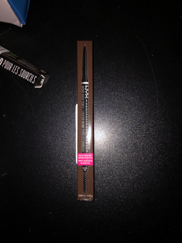 Photo 1 of NYX PROFESSIONAL MAKEUP Micro Brow Pencil, Precise Eyebrow Pencil - Ash Brown