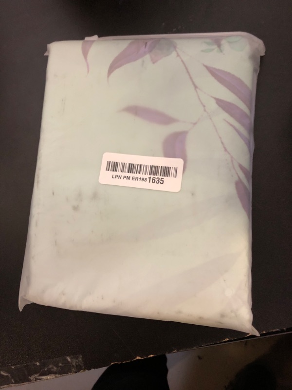 Photo 1 of Niidder Green Leaf Shower Curtain, Emerald Bird Mint Green 72 “W x 72” L with 12 Hooks, Weighted Hem Bathroom Shower Curtain, Hummingbird Shower Curtains Water Resistant
