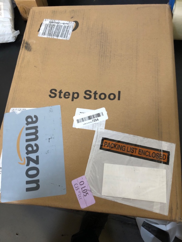 Photo 1 of SOYO Mobility One Step Stool, Heavy Duty Indoor Outdoor Non-Slip Small Step Platform Assistive Device for Adult Elderly, Standing Support and Step Riser for Car, Bed, Door, Stair, Bathroom Black-Black